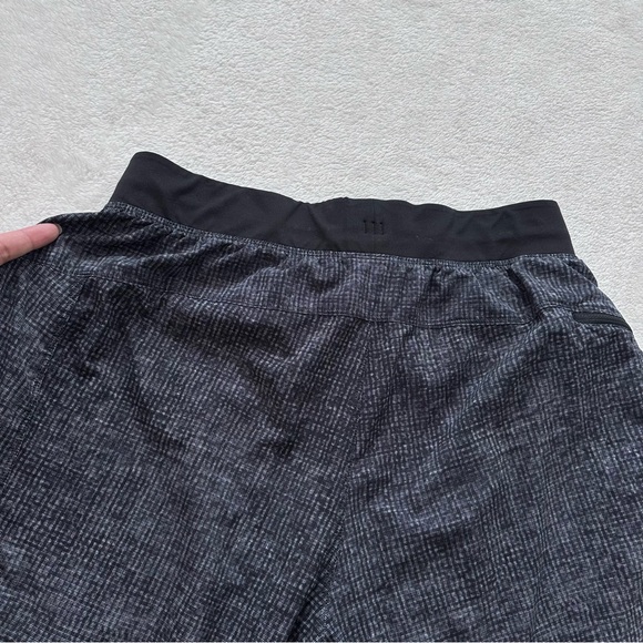 Lululemon Men's T.H.E. Short Linerless Gridiron Starlight Black M - Picture 15 of 15